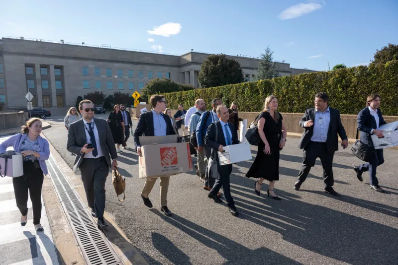 Commentary: A year ago, I turned in my Pentagon press badge and walked out. I would do it again.