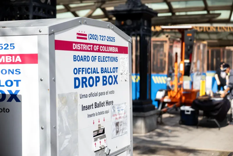 National Guard troops patrolling around Foggy Bottom ballot box stir community anxiety