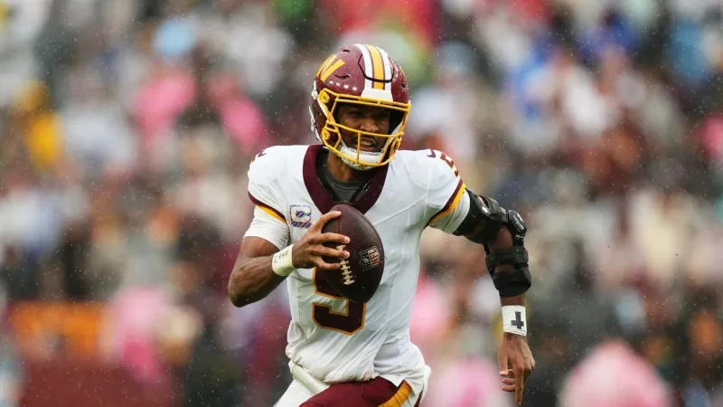 Commanders look to move past Giants tie with upset of undefeated 49ers