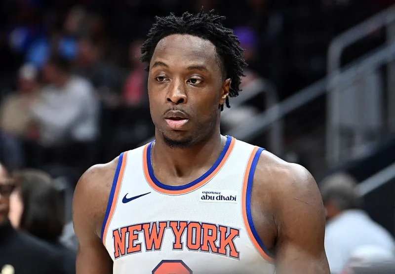 Knicks Fan Recreates OG Anunoby's Iconic NBA Finals Tip-In For Halloween