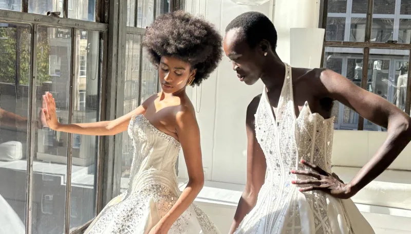 'I'm Here To Stay': Meet Ugochi Iwuaba, One of the Few Black Women Designing in Luxury Bridal