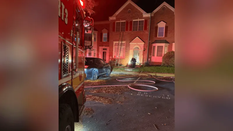4 people displaced after air fryer on stovetop sparks Germantown house fire