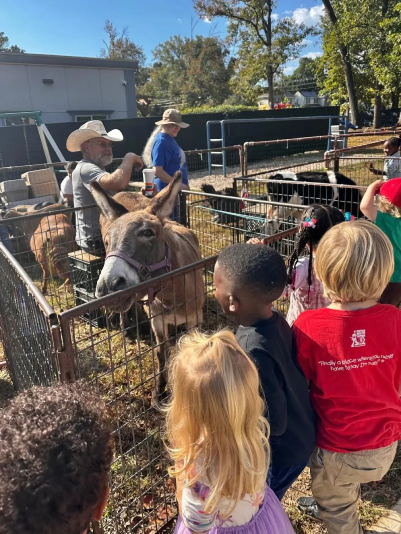 Silver Spring Learning Center Students Enjoy Pony Rides, Petting Zoo