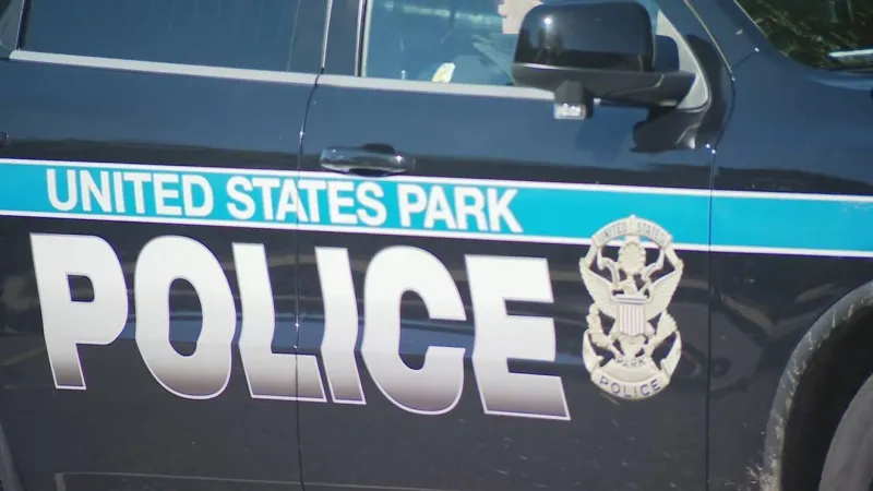Portion of GW Parkway shutdown in Alexandria after truck hits bridge