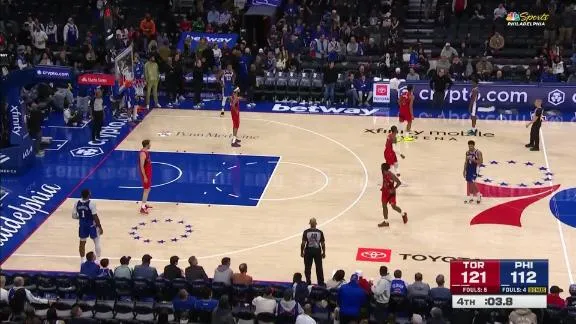 Raptors win 5th straight, surging in 3rd third to beat 76ers 121-112