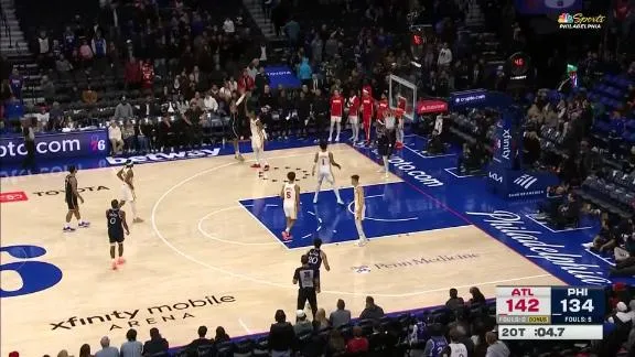 Johnson hits late 3s for Hawks to spoil Embiid's 76ers return in 14...