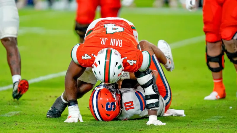College football defensive stop rate after Week 14