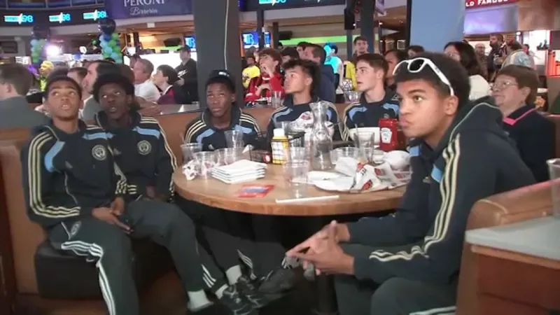 Fans gather in South Philadelphia for FIFA World Cup draw excitement