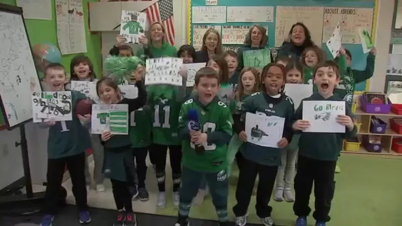 Radnor Elementary students still hopeful after Eagles loss