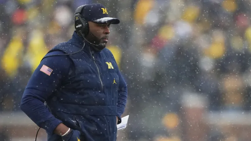 Ex-Michigan coach Sherrone Moore detained by police after firing