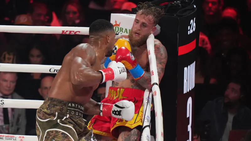 Jake Paul suffers 'double broken jaw' after Anthony Joshua KO
