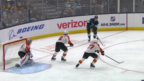 Grubauer stops 31 shots and Tolvanen scores twice as Kraken beat Fl...