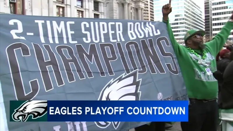 Eagles fans fired up ahead of wild card matchup against 49ers