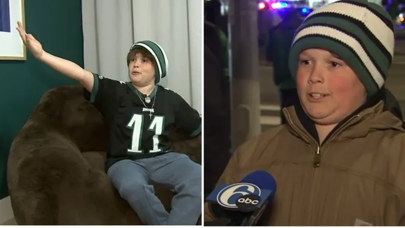Viral video turns 11-year-old Eagles fan into online sensation