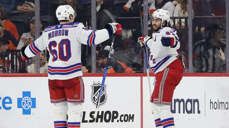 Zibanejad sets Rangers' record for power-play goals, ties team hat ...