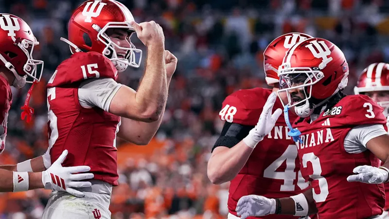 Indiana Hoosiers completes undefeated season, wins 1st national title