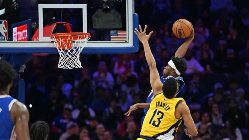 76ers' Edgecombe wows with slam but rules out dunk contest