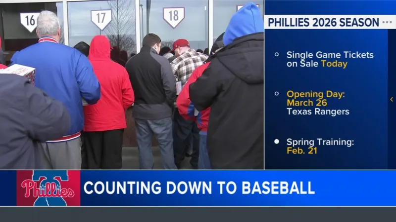Phillies single-game tickets go on sale for 2026 season