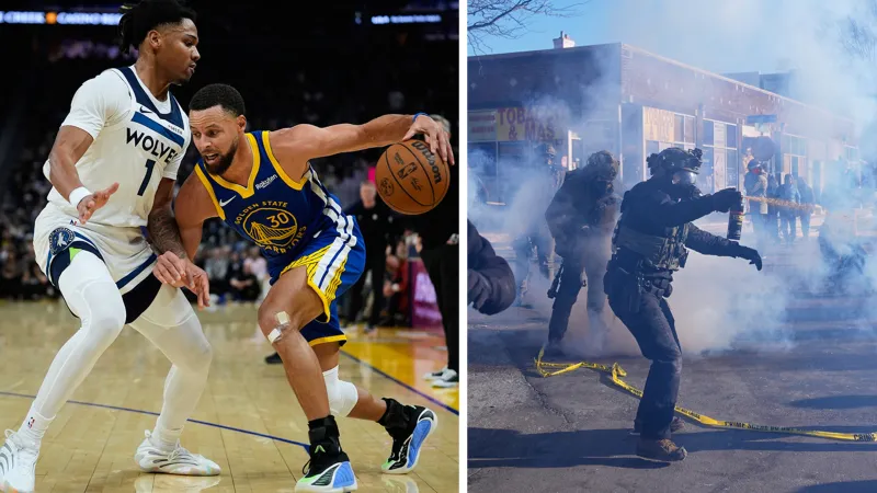 Warriors, Timberwolves game postponed following Minneapolis shooting
