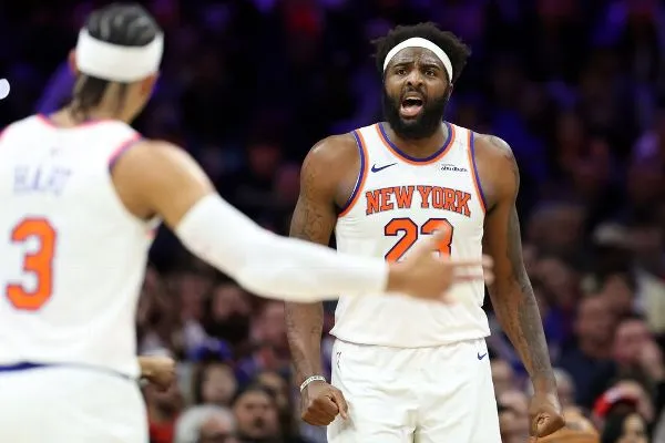 Mitchell Robinson sparks Knicks' rally in win vs. 76ers