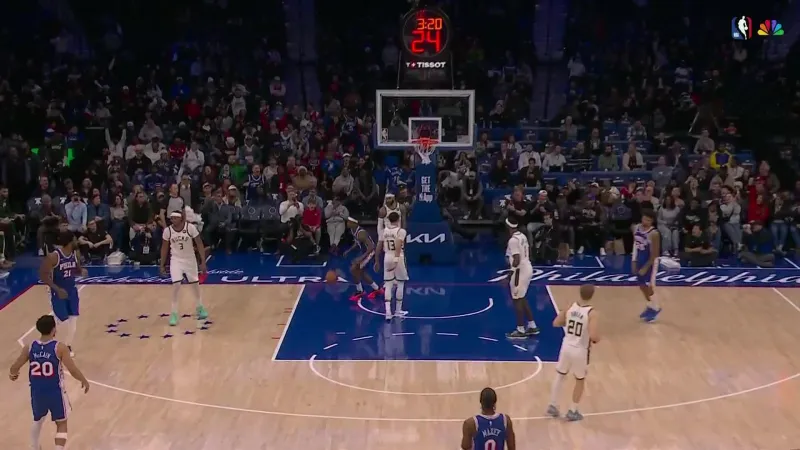 George scores 32 and Embiid has 29 to lead 76ers past short-handed ...