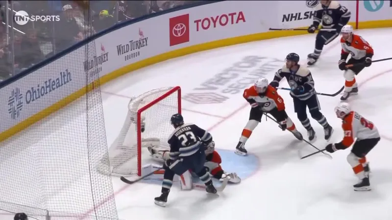 Blue Jackets beat Flyers 5-3 for third straight win