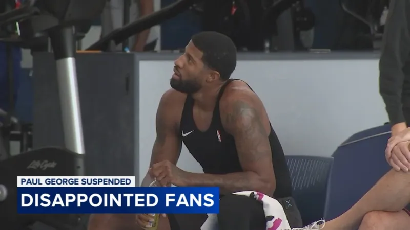Fans disappointed over star Sixers 25-game drug suspension