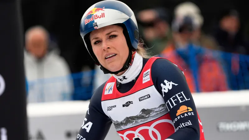 Vonn 'confident' she can race at Olympics with ruptured ACL