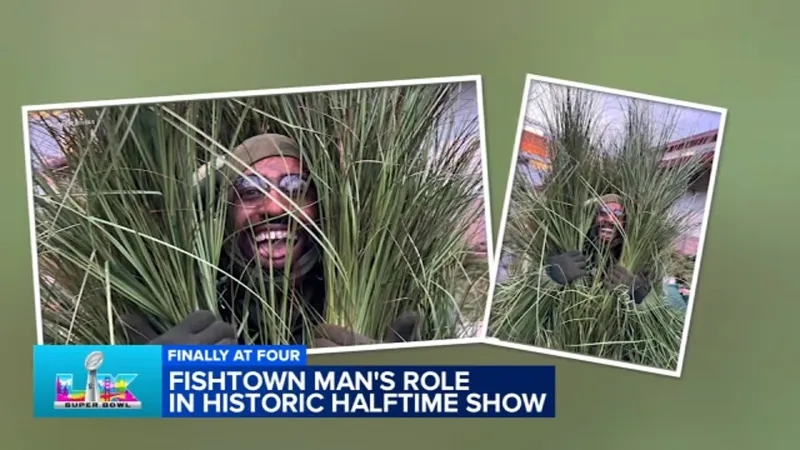 Fishtown man plays role in Super Bowl halftime show