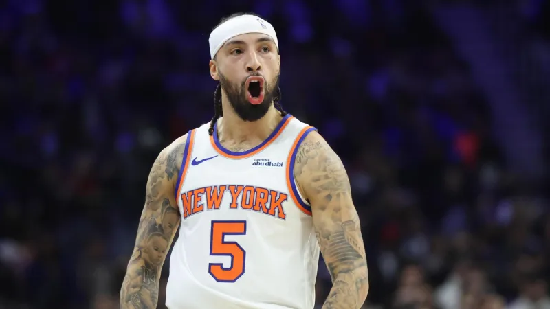 Alvarado and Bridges pace Knicks to a 138-89 rout of the 76ers