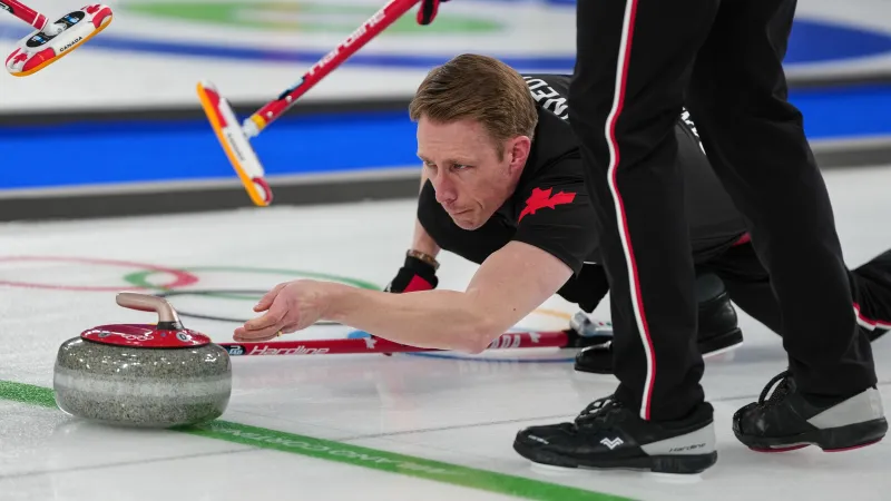 Canadian Olympic curler says he's no cheat, attacks Sweden