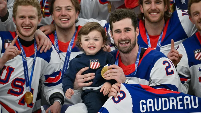 Johnny Gaudreau's wife on USA hockey's tribute