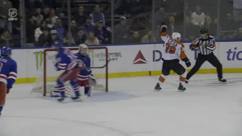 Matvei Michkov scores in overtime to give the Flyers a 3-2 win over...