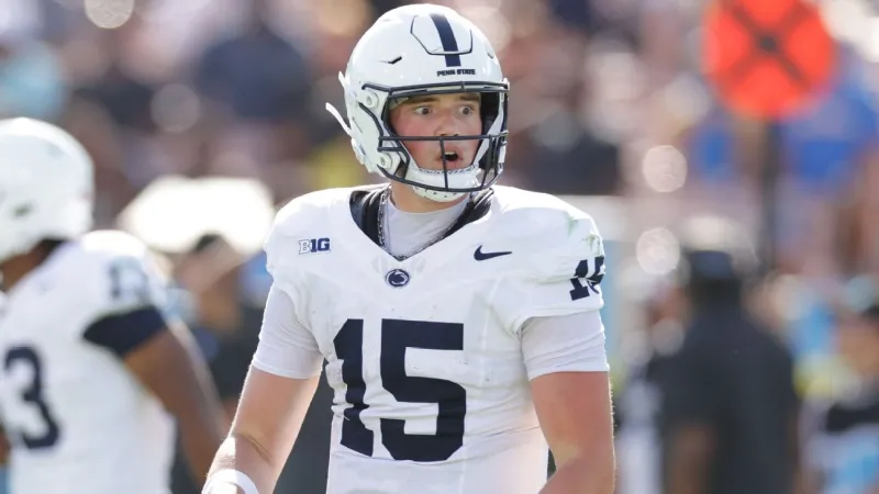 Penn State's Drew Allar fully healthy, will throw at combine