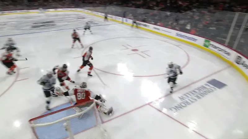 Vanecek earns 1st shutout of the season, 100th career win in Utah's...