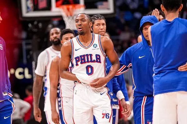 76ers star Tyrese Maxey sidelined with right finger sprain