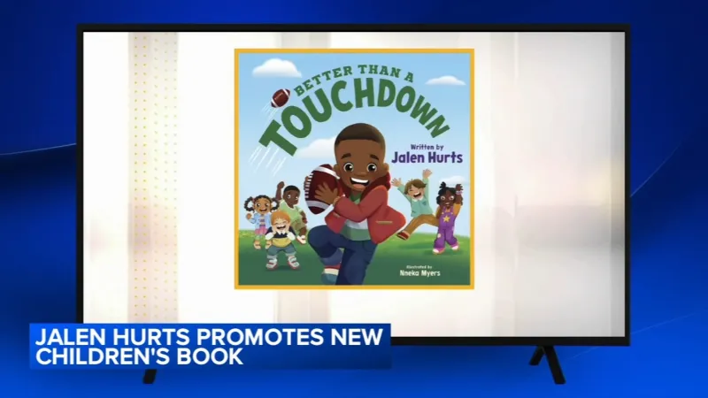 Eagles QB Jalen Hurts discusses his new children's book on GMA