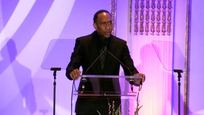 Stephen A. Smith honored by Broadcasters Foundation of America
