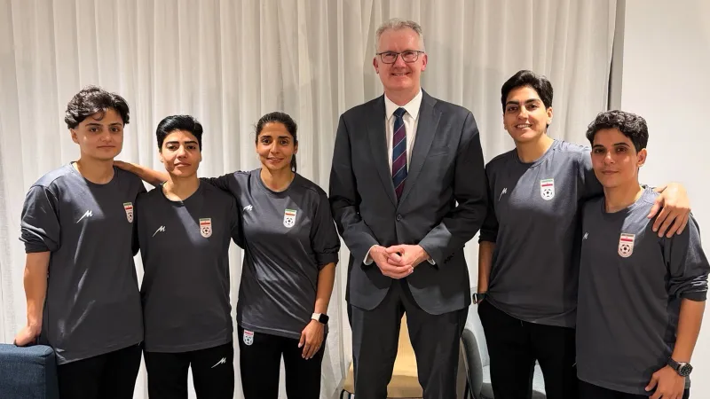 Australia grants asylum to members of the Iranian women's soccer team