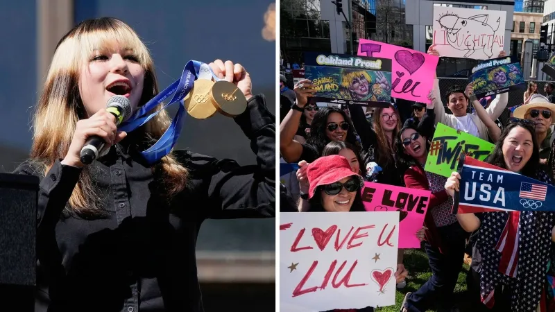 Olympic gold medalist Alysa Liu to be honored at rally