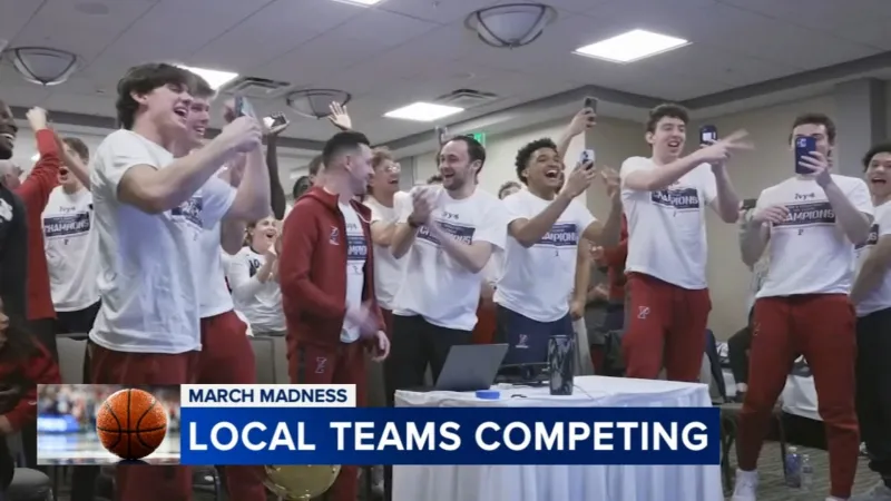 March Madness: Local teams earn spots in NCAA Tournament