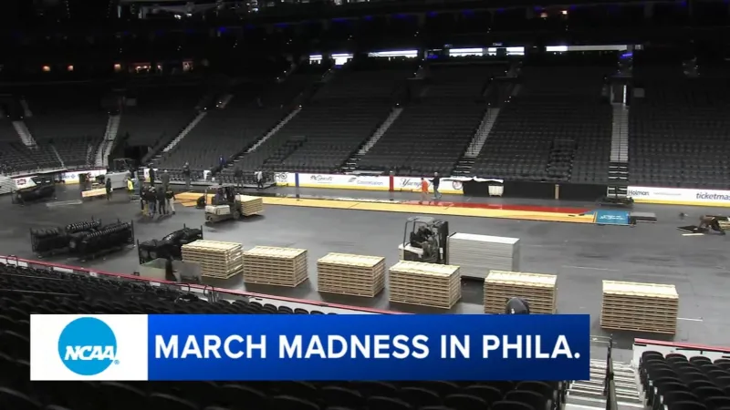 Philadelphia prepares to host opening rounds of NCAA tournament