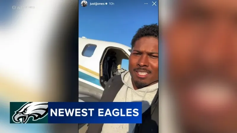 Eagles' new cornerback flew his plane to Philadelphia to sign contract