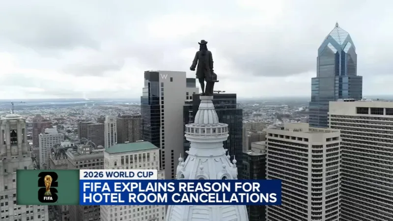 FIFA Releases 2,000 Hotel Rooms in Philadelphia Ahead of World Cup