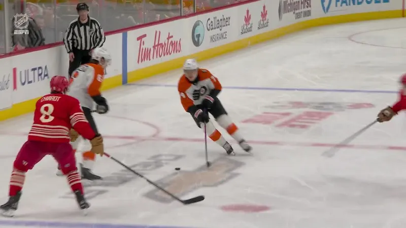 Owen Tippett's hat trick powers the Flyers to a 5-3 win over the Re...