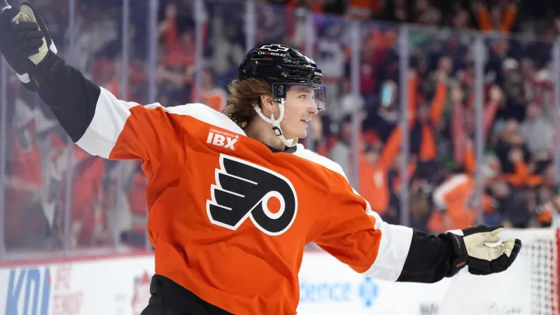 Zegras scores in OT as the Flyers beat the Stars 2-1