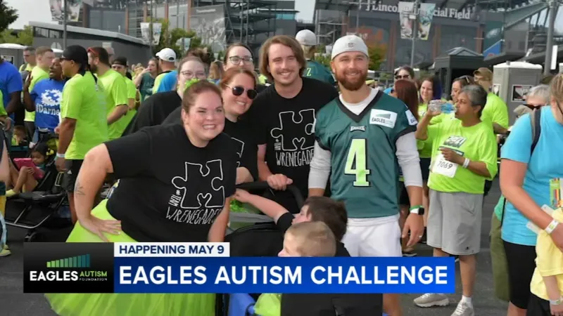 Eagles mark Autism Acceptance Day with 9th year of annual challenge