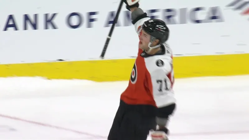 Flyers beat East top seed Hurricanes 3-2 in SO and secure their fir...