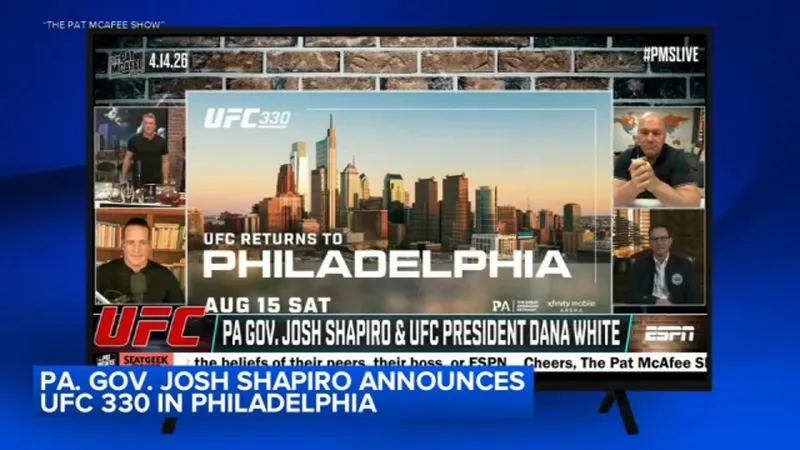 UFC 330 coming to Philadelphia this summer