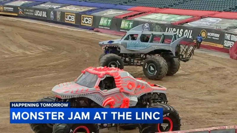 Monster Jam returns to Lincoln Financial Field in South Philly